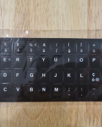 Tastiera adesiva italiana