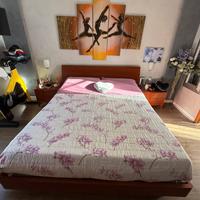Letto marca Vittoria con cassone contenitore