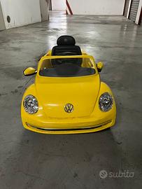 Auto elettrica bambini new beatle