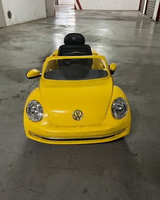 Auto elettrica bambini new beatle