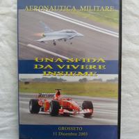 DVD SFIDA FERRARI F1 SCHUMACHER CONTRO EUOFIGHTER