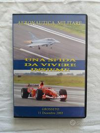 DVD SFIDA FERRARI F1 SCHUMACHER CONTRO EUOFIGHTER
