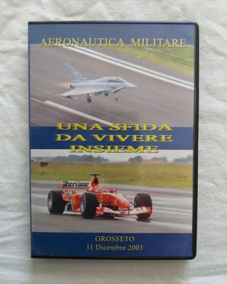 DVD SFIDA FERRARI F1 SCHUMACHER CONTRO EUOFIGHTER