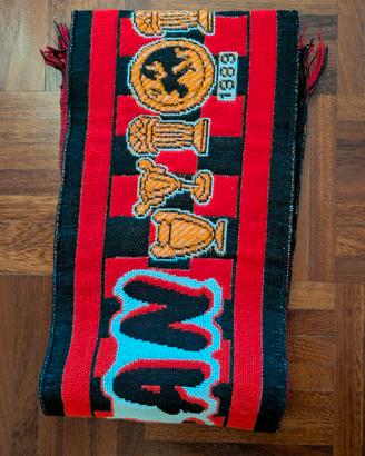 sciarpa milan vintage 1989 campione intercontinent