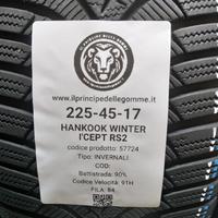 2 GOMME 225 45 17 HANKOOK A57724