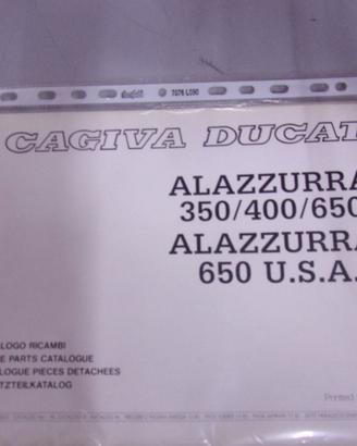 Catalogo ricambi cagiva ducati alazzurra 350 650