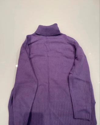  Maglione donna lilla Massimo Dutti