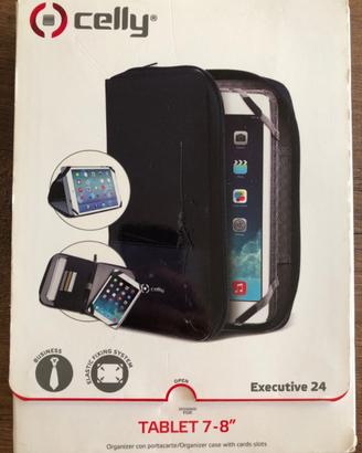 Custodia per tablet 7-8" Celly colore blu NUOVA