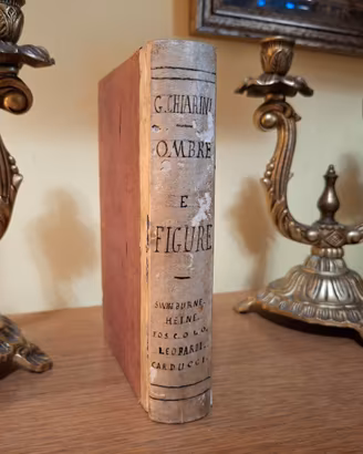 Libro antico 1883 Roma Ombre e Figure Prima Ediz.