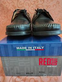 Scarpe nuove uomo nere con lacci taglia 45