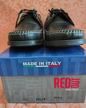 Scarpe nuove uomo nere con lacci taglia 45