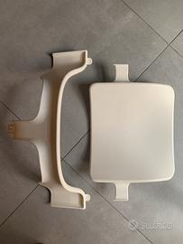 Tripp trapp baby set bianco Stokke