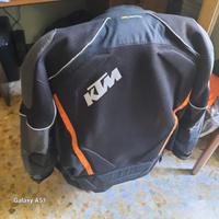 Giubbotto KTM Powerwear + guanti in carbonio Power