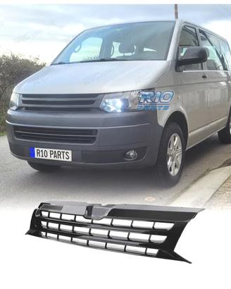 GRIGLIA VOLKSWAGEN VW T5 FACELIFT 09-15 NERO LUCID