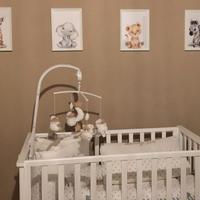 Lettino culla Azzurra Design con piumone