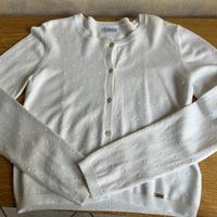 Maglioncino bianvo cerimonia