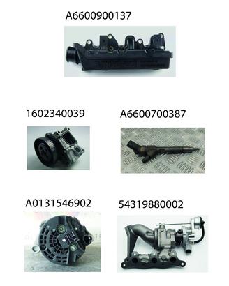 SMART 451 CDI 800 Diesel RICAMBI   ORIGINALI