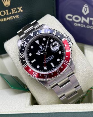 ⚫️🔴ROLEX GMT-MASTER II BLACK COKE SEL NO HOLES