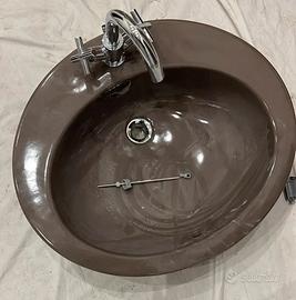 Lavabo incasso Ideal Standard nuovo color tortora