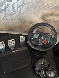 Volante Logitech g29+pedaliera+Cambio
