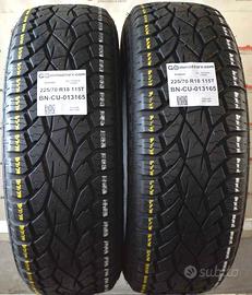 2 pneumatici ecovision 225/70 r18 115t cu13165