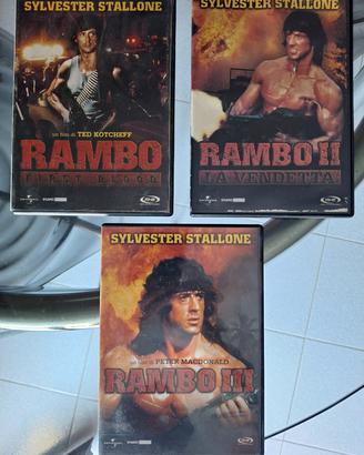3 DVD Rambo