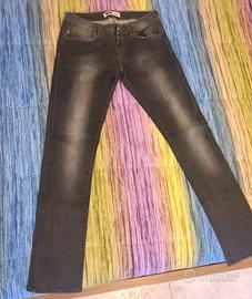 Pantalone jeans elasticizzato nero Guru 