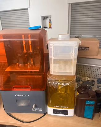 Stampante 3D resina