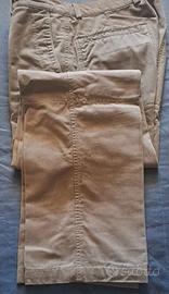 Pantaloni marroni marca Messagerie, tg. 46 uomo