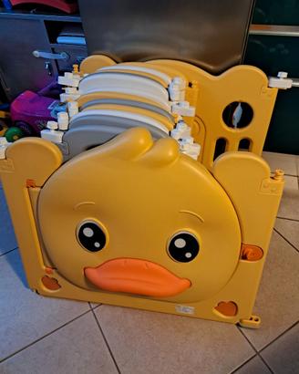 Box Recinto Bambini pieghevole Costway papera