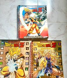 3 Album Dragon Ball Z Edibas oro argento e platino