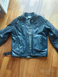 DUCATI giacca moto in vera pelle tg 46