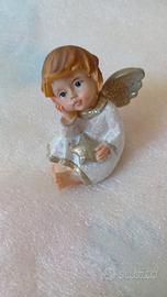 Statuina angelo in gesso