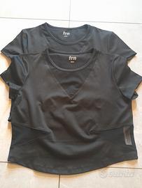 set 2 maglie tessuto tecnico