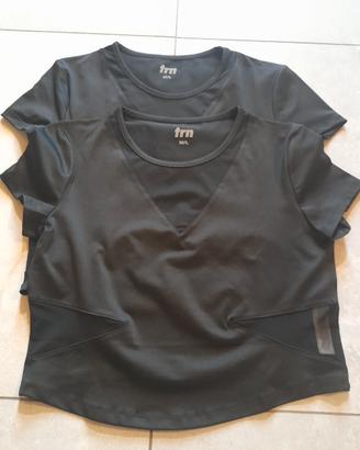 set 2 maglie tessuto tecnico