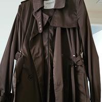 impermeabile  marrone 