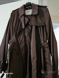 impermeabile  marrone 