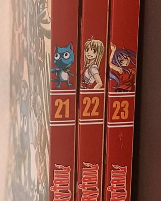 Fairy Tail manga vol. 21-22-23