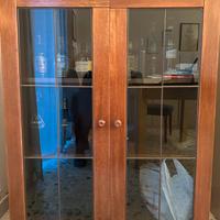 Vetrinetta in legno da falegnameria