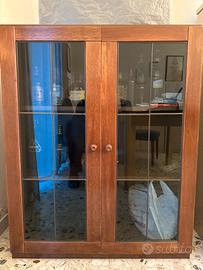 Vetrinetta in legno da falegnameria