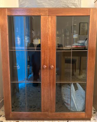 Vetrinetta in legno da falegnameria