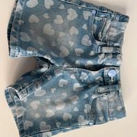 Pantaloncini jeans bimba