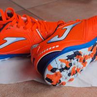 NUOVISSIME! Scarpe calcio JOMA ORANGE TURF n. 40