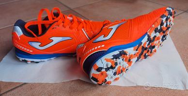 NUOVISSIME! Scarpe calcio JOMA ORANGE TURF n. 40