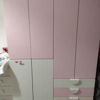 Armadi bambini Ikea smastad/platsa.