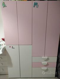 Armadio bambini Ikea smastad/platsa.