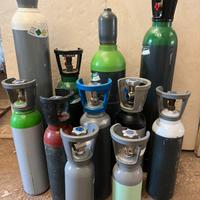 Bombole miscele/azoto/anidride carbonica co2 ossig