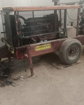 Motopompa con motore Fiat