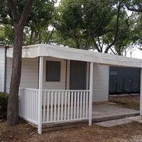 Roulotte + veranda rigida + tendalino