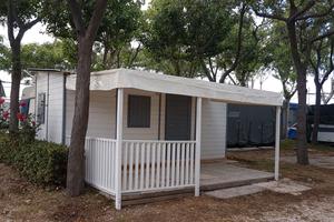 Roulotte + veranda rigida + tendalino